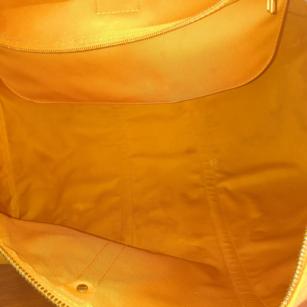 Louis Vuitton Ocre Orange Denim Limited Edition Keepall 50 - Picture 16 of 16